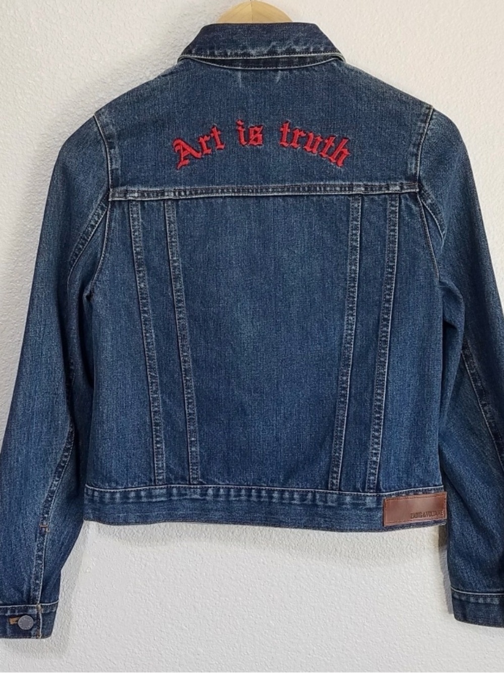ZADIG & VOLTAIRE Kioky Art Denim Jacket